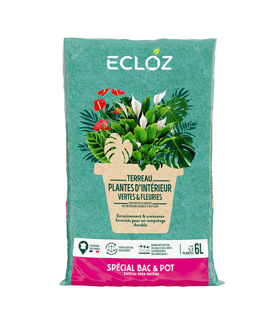 Terreau plantes interieures - bacs & pots